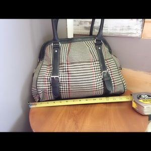 Plaid purse