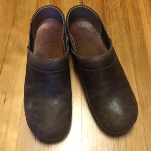 Brown Dansko Clogs