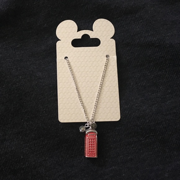 NWT Disney Tollbooth Necklace