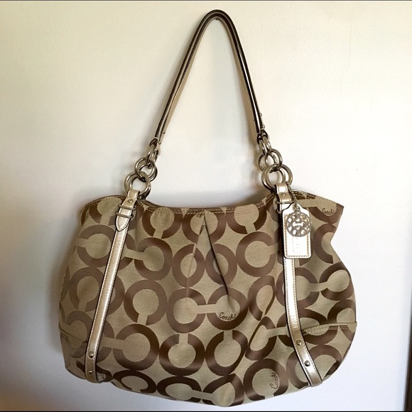 Coach Alexandra Tote- Signature Collection