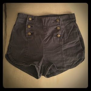 BDG High-rise cotton shorts