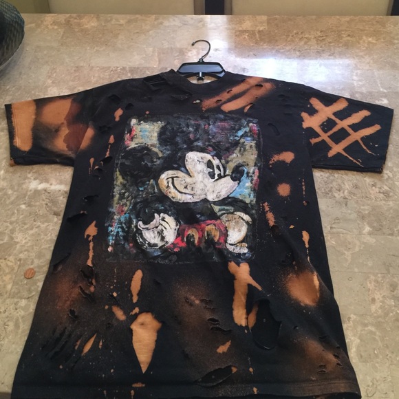 Distressed customized Tshirt