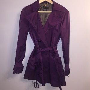 Purple Mango (MNG) trench coat