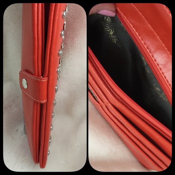 Rustic Couture Bags - Rustic Coutures Studded Clutch Wallet Rustic Couture Bags - Rustic Coutures Studded Clutch Wallet
