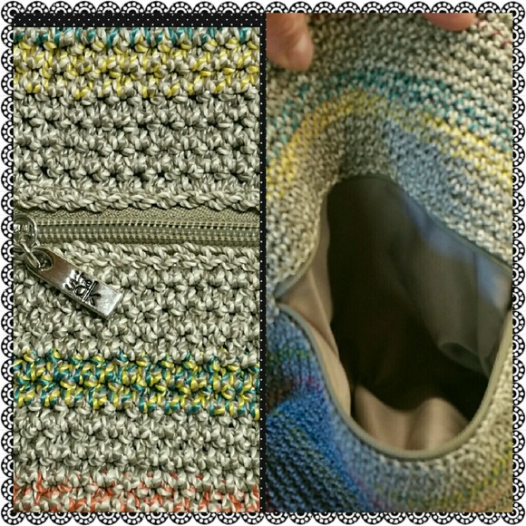 The Sak macrame shoulder bag - Picture 3 of 4