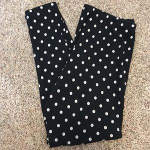 Polka dot leggings