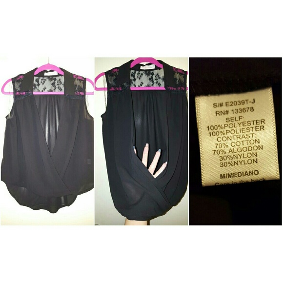Never worn Open front Nylon shirt