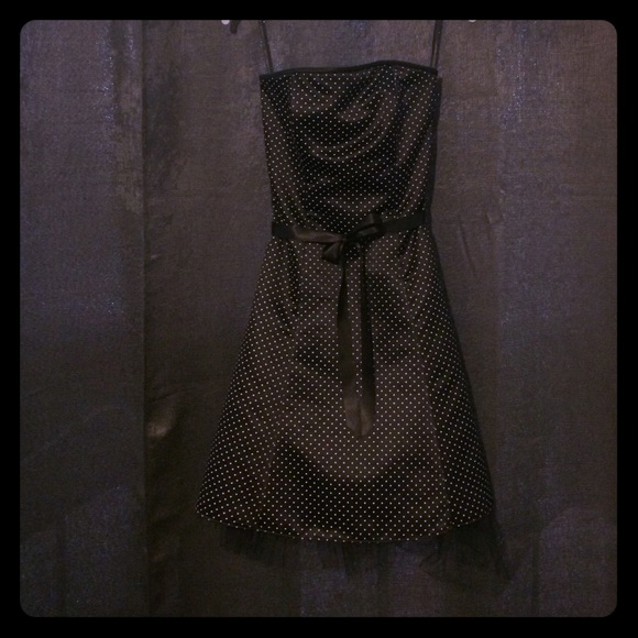 ⚫️⚪️Stapless polka dot dress ⚪️⚫️