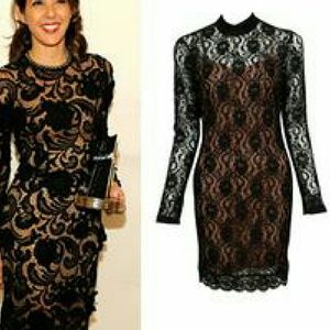 $10- F21 Black Lace Dress