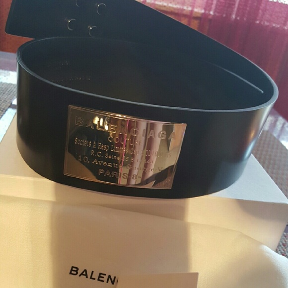 Balenciaga belt from runway