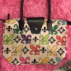 Fleur de lis handbag
