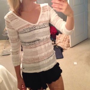 White lace top from H&M size small