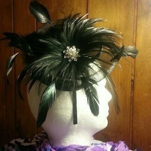 Black Fascinator