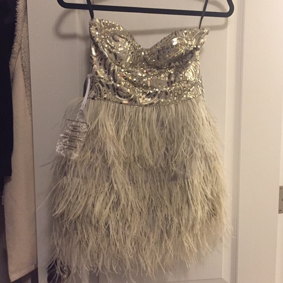 Sequin Party dress gray/silver