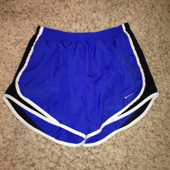Blue & Black Nike Dri-Fit Running Shorts