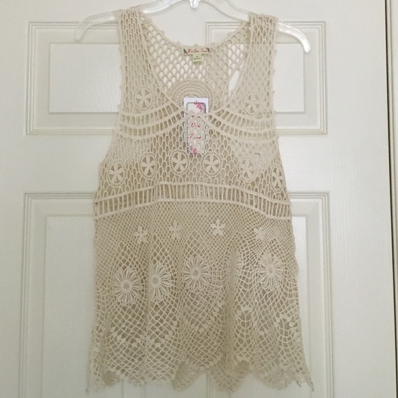Crochet tank top