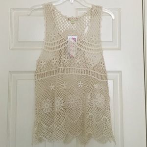 Crochet tank top