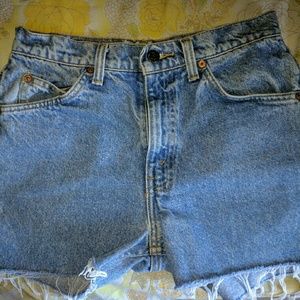 Vintage Levi's 505 cutoffs