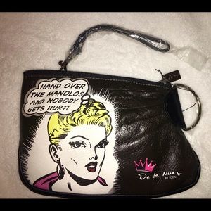 Nelson de la Nuez for Icon- Shoe Fetish wristlet