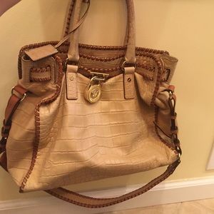 Michael Kors Tan Leather Purse