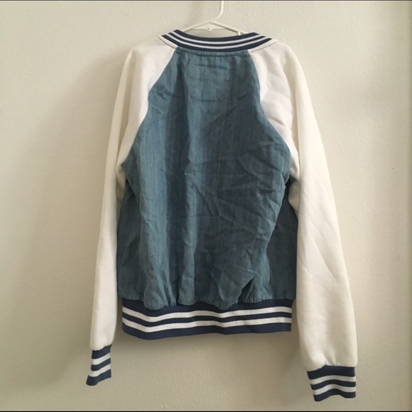 forever 21 letterman jacket - Picture 2 of 2