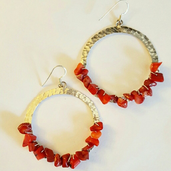 Silver Hoop Earings