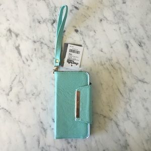 TIFFANY BLUE WALLET IPHONE 5/5S CASE