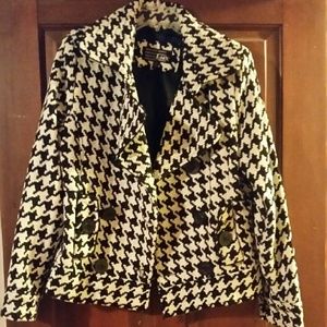 Hounds tooth blazer