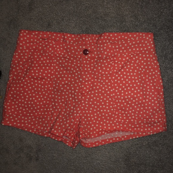 polka dot shorts
