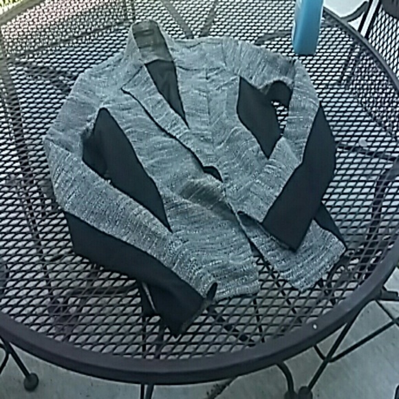 Sparkly tweed blazer