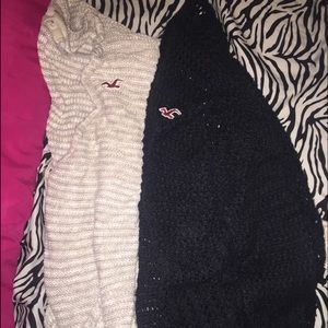 2 hollister long sleeve cardigans