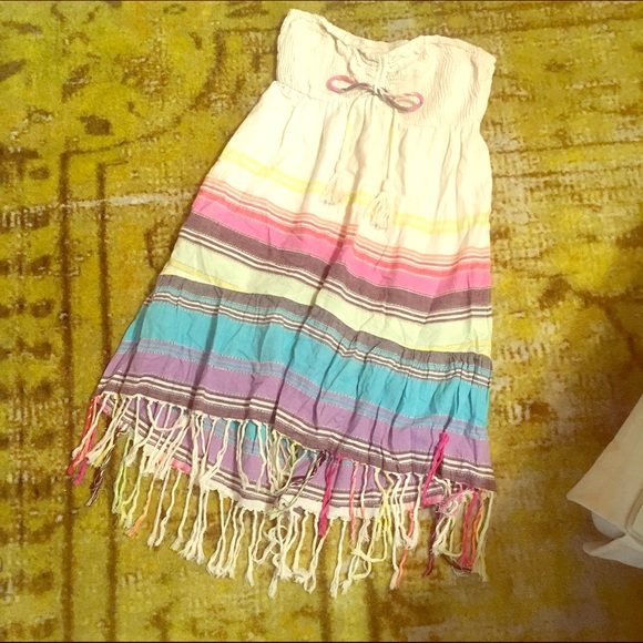 Strapless Billabong beach dress