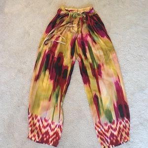 Cabi silk pants