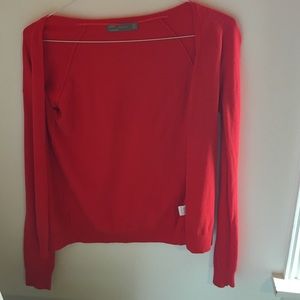 Orange Zara Cardigan