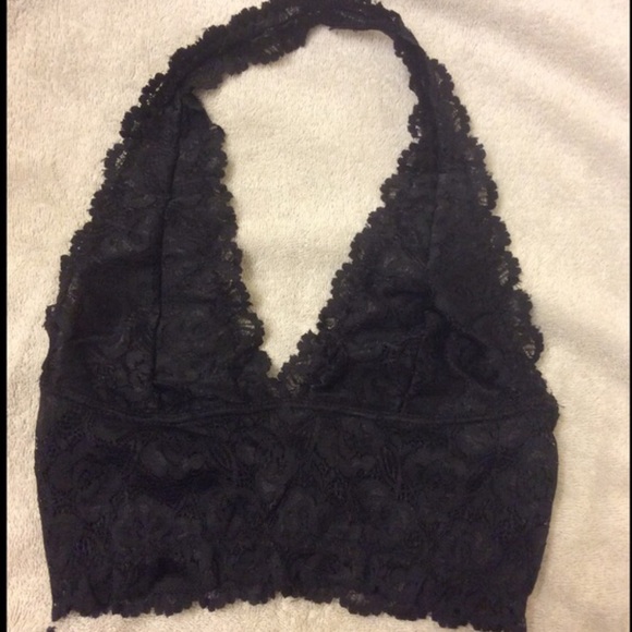 Lace Halter Bra