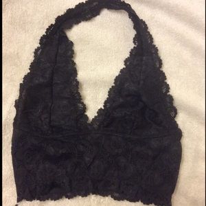 Lace Halter Bra