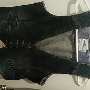 Denim vest