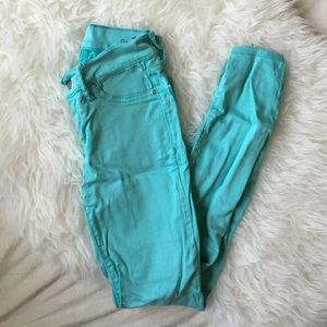 Gap Teal Jeans