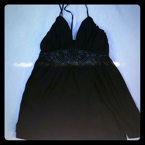 Victoria's secret bra top halter sz med embellish