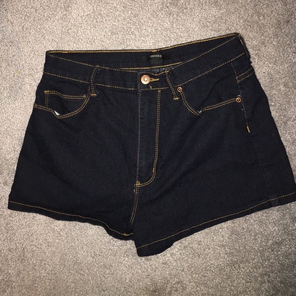 high waisted shorts