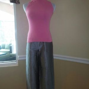 Beautiful 100% Silk Slacks
