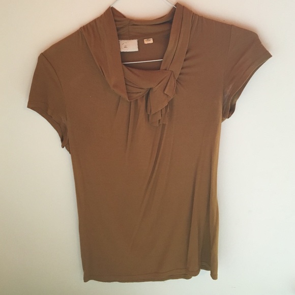 Anthropologie High Neck Blouse