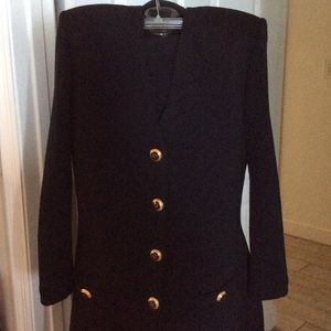 St. John long knit jacket.