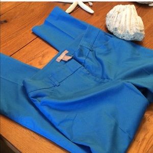 Chico's cropped blue pants