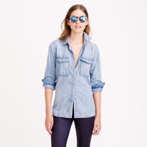 J. Crew Always Chambray Shirt