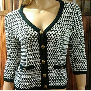 CAbi women's socialite sweater, sz XSmall