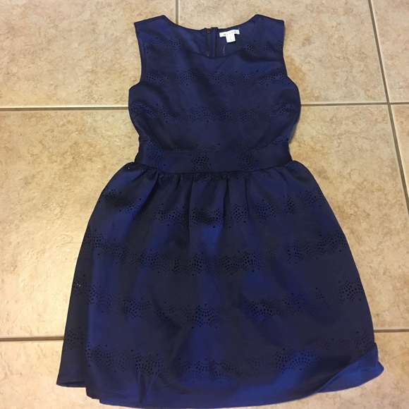 Francesca's blue dress