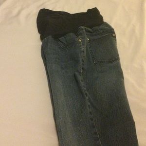 Boot cut maternity jeans