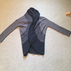 Ombré Circle Cardigan