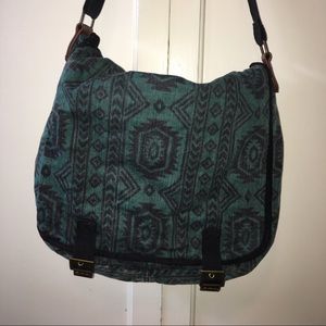 Mossimo Tribal Print Shoulder Messenger Bag